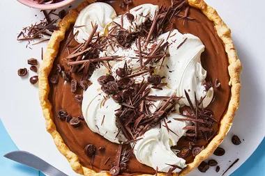 Coffee cream pie