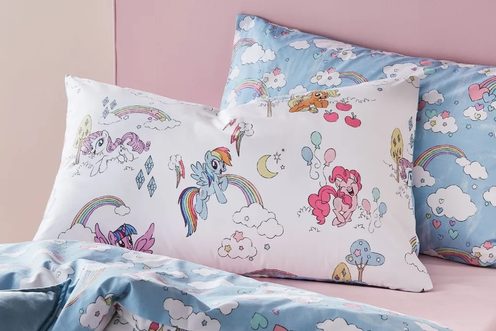 My little pony pillowcases and quilt cover