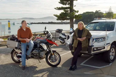 Johanna and Fast Ed go on a central coast road trip
