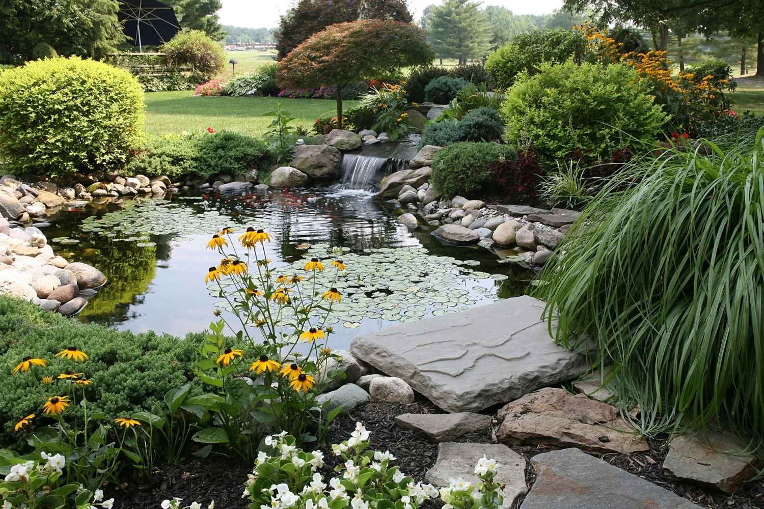 garden waterfall