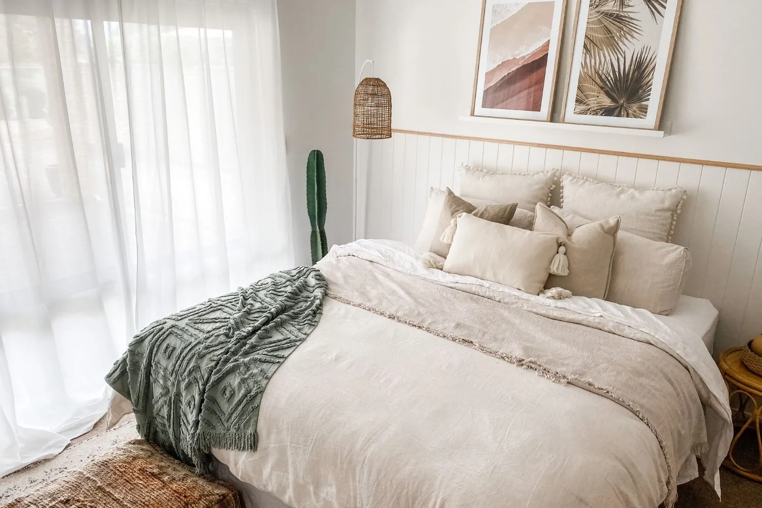 wide view of bedroom