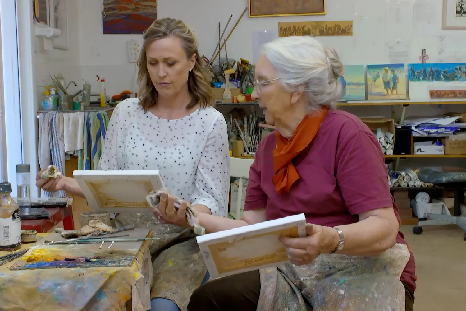 Tara Dennis visits Jocelyn Maughan’s studio