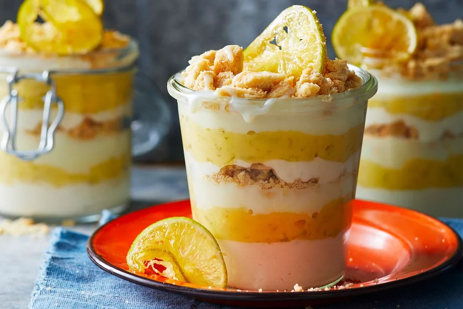 No bake key lime pie in a jar Recipe | Better Homes & Gardens Australia