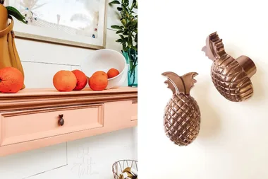 Kmart hack: How to make pineapple-shaped door knobs with a $1.50 ice cube tray