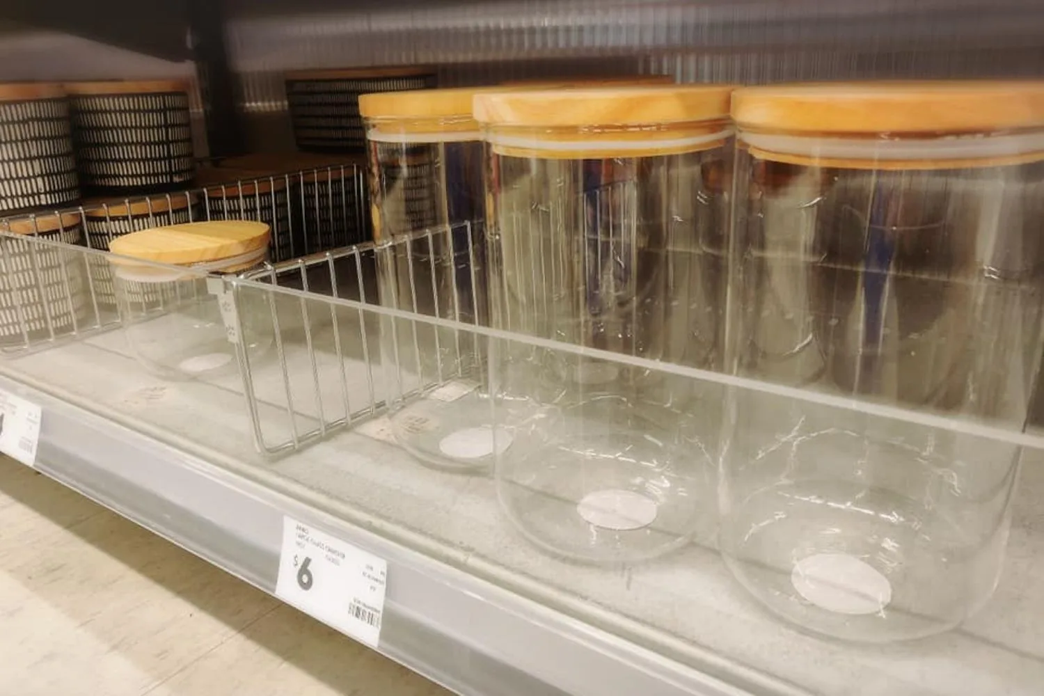 Kmart jars