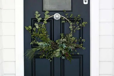 How to make a living wreath