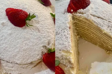 This no-bake layered cake hack uses a surprising $3.99 Aldi item