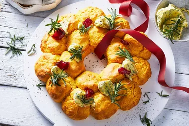 Pumpkin damper wreath