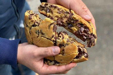 You can now buy a giant 1kg chocolate chip cookie