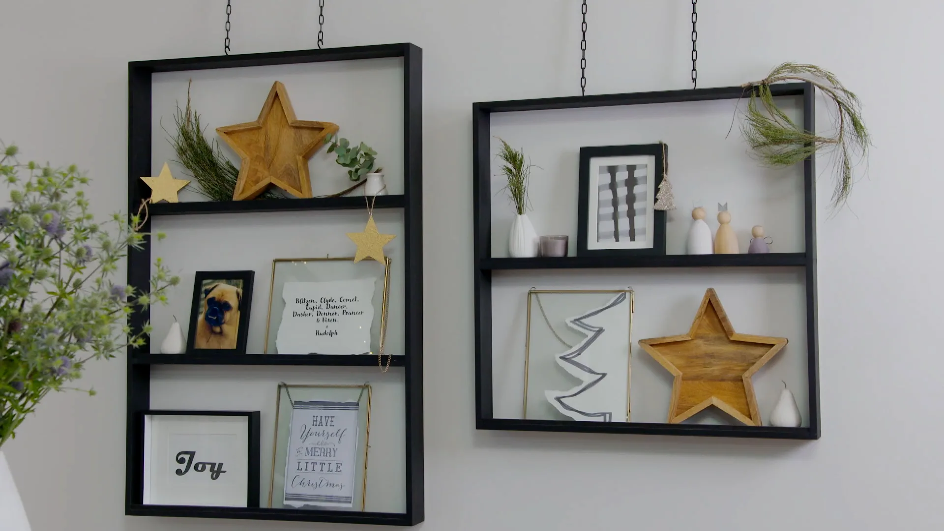 Tara gives a dining room a Christmas makeover