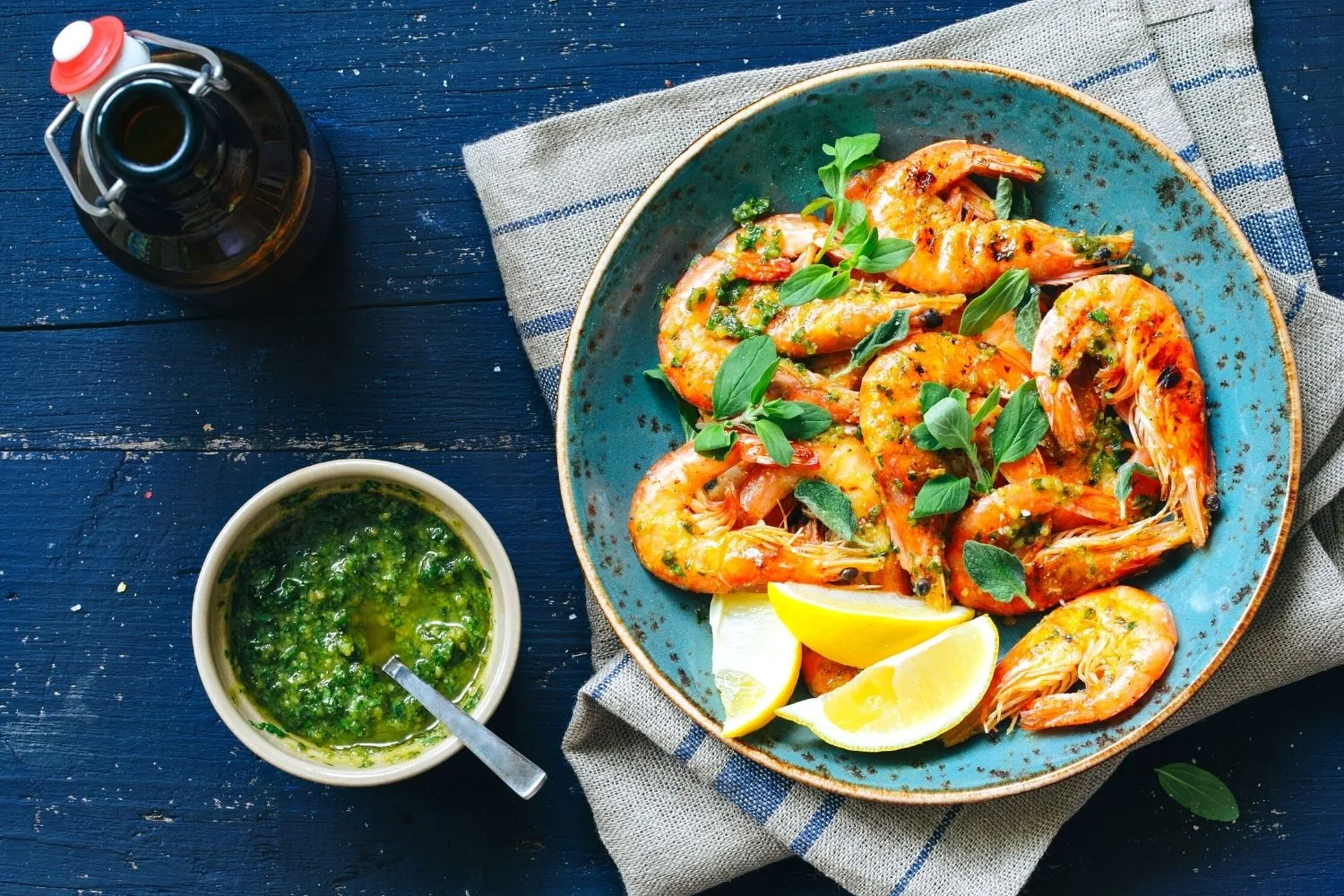 Grilled prawns are delicious and easy to make but need to be eaten when fresh.