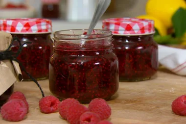 Christmas Homemade Raspberry Jam