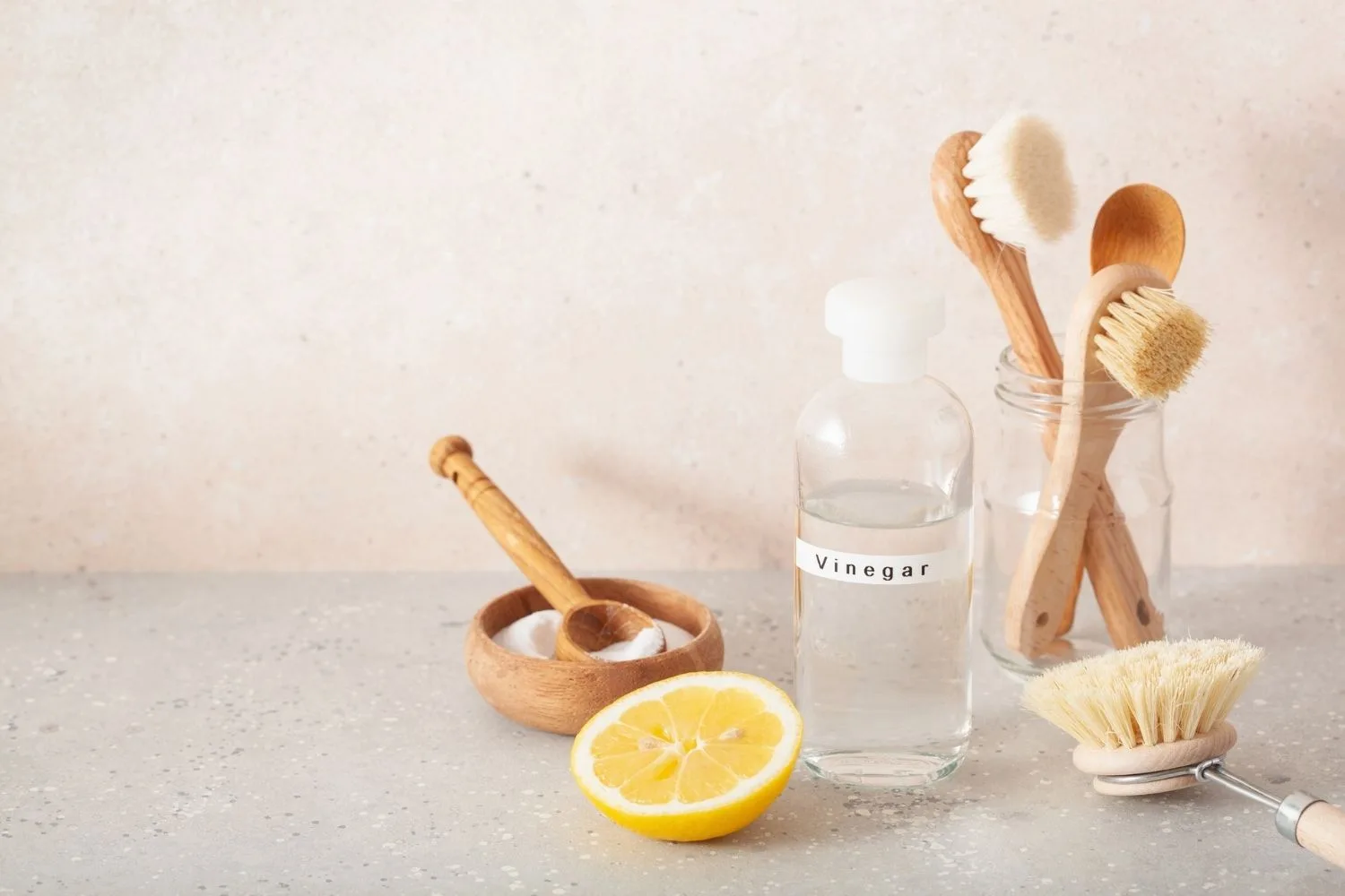 Natural cleaning products can help with cleaning shower screens.