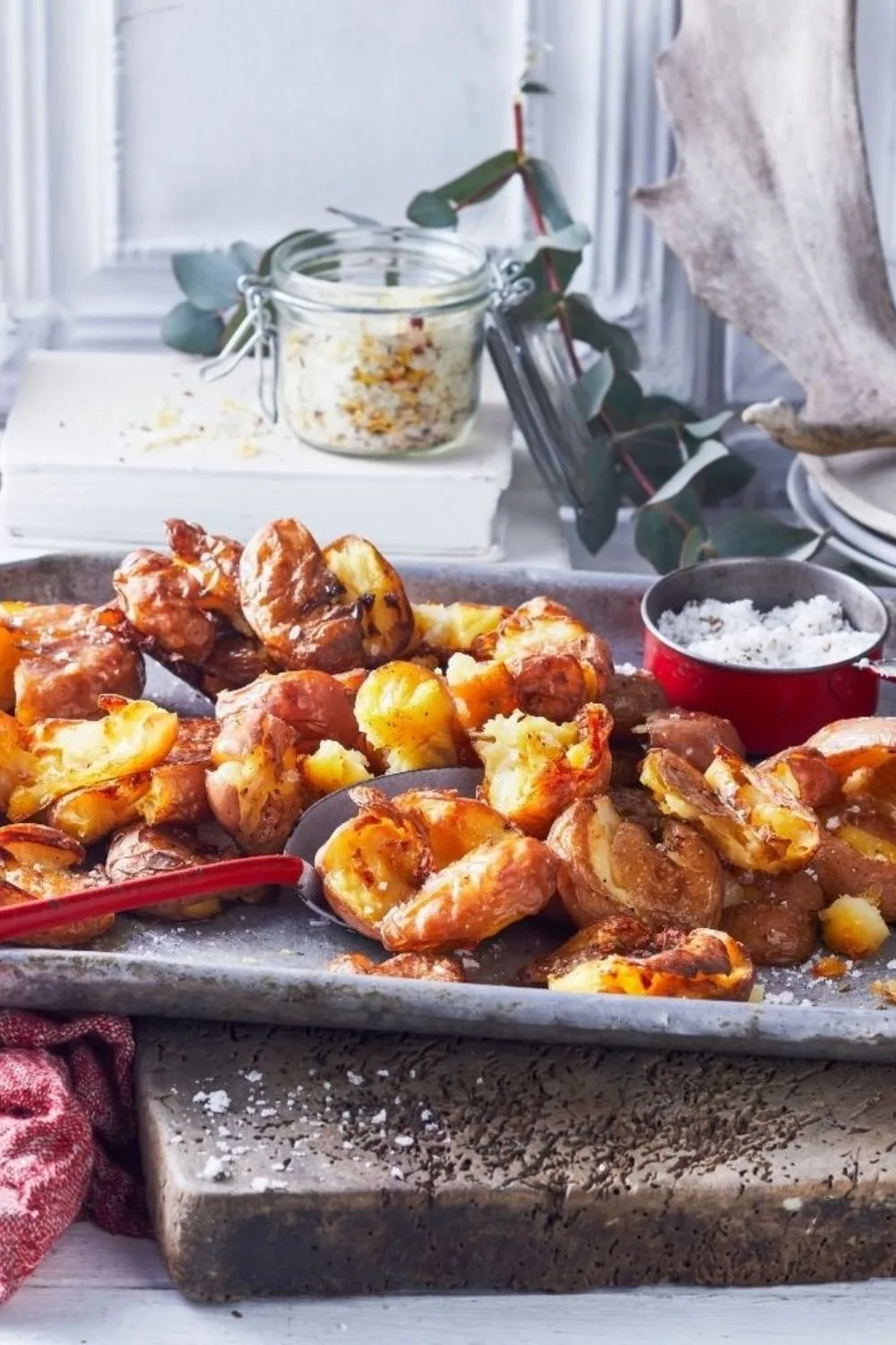 Epic roast potatoes with mixed salts