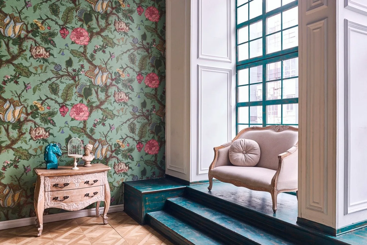 floral wallpaper
