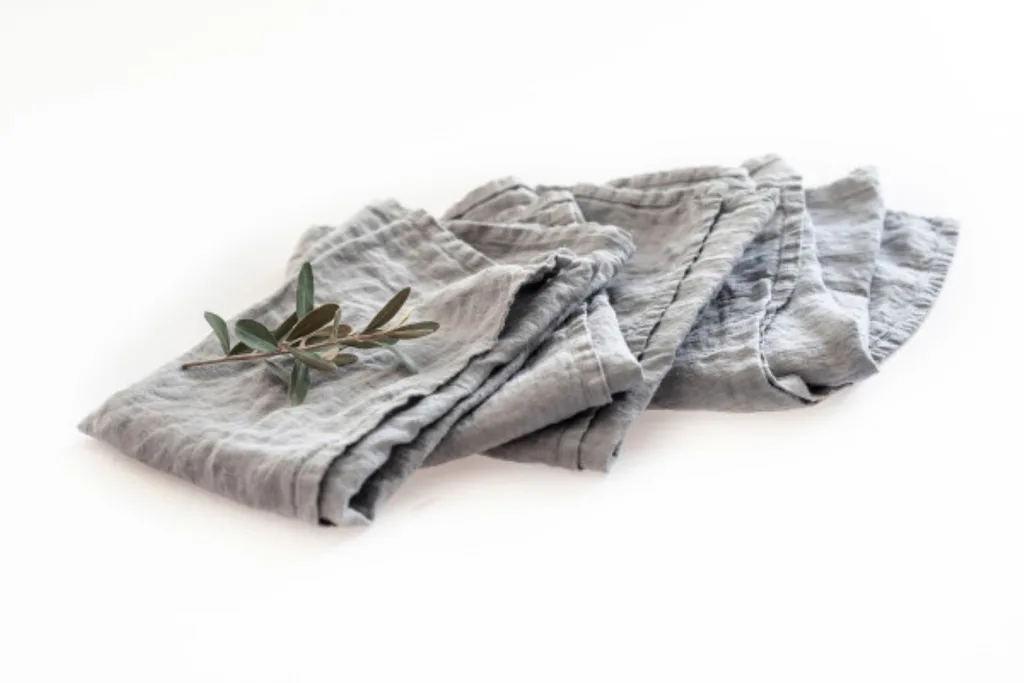 Grey table napkins
