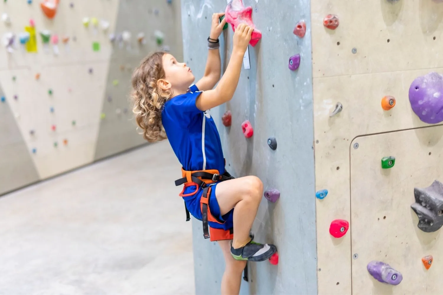 rock climbing