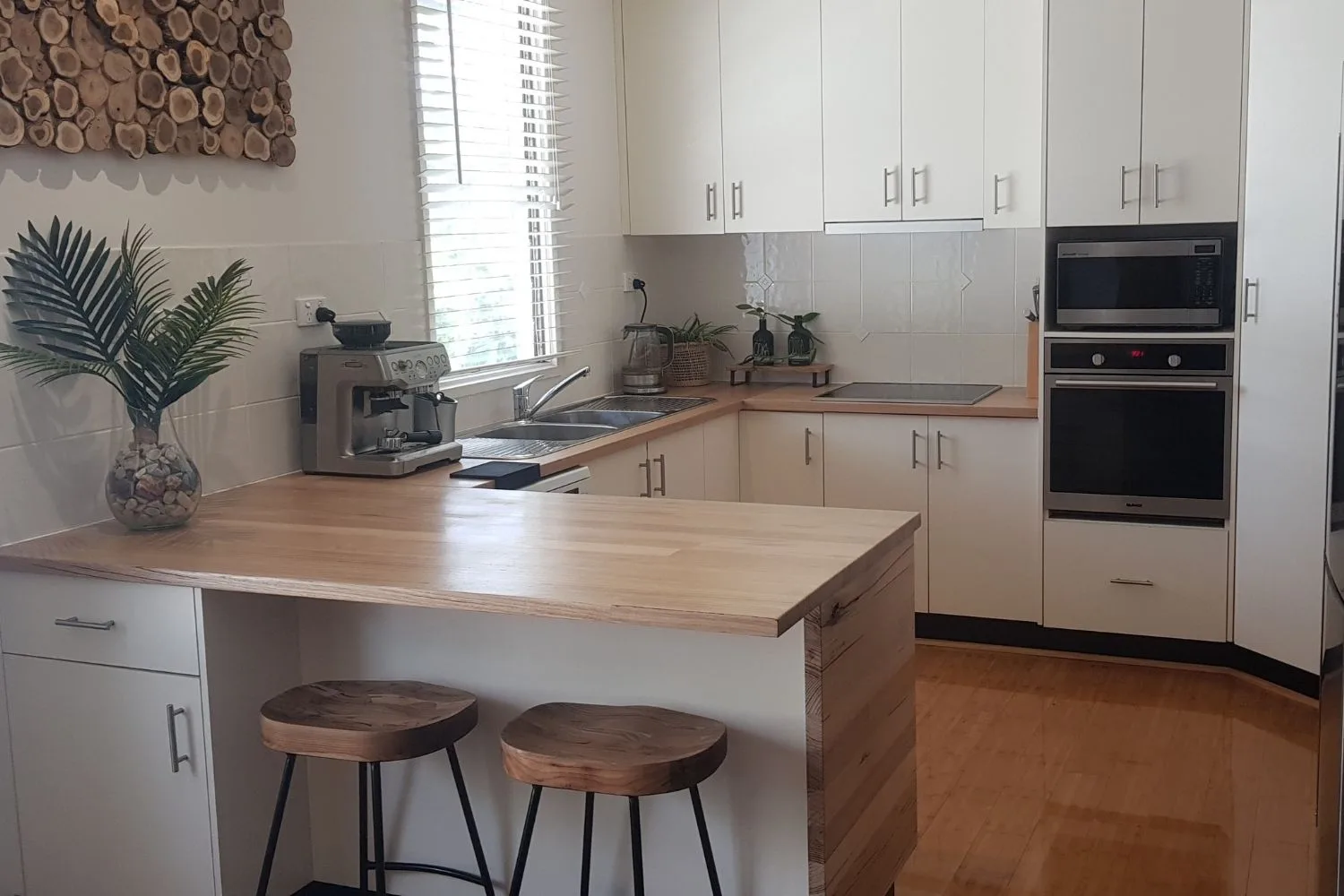 kitchen without pendant lights