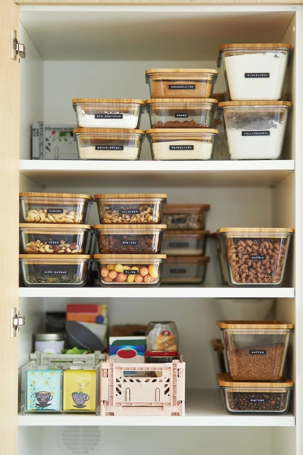 Organised pantry