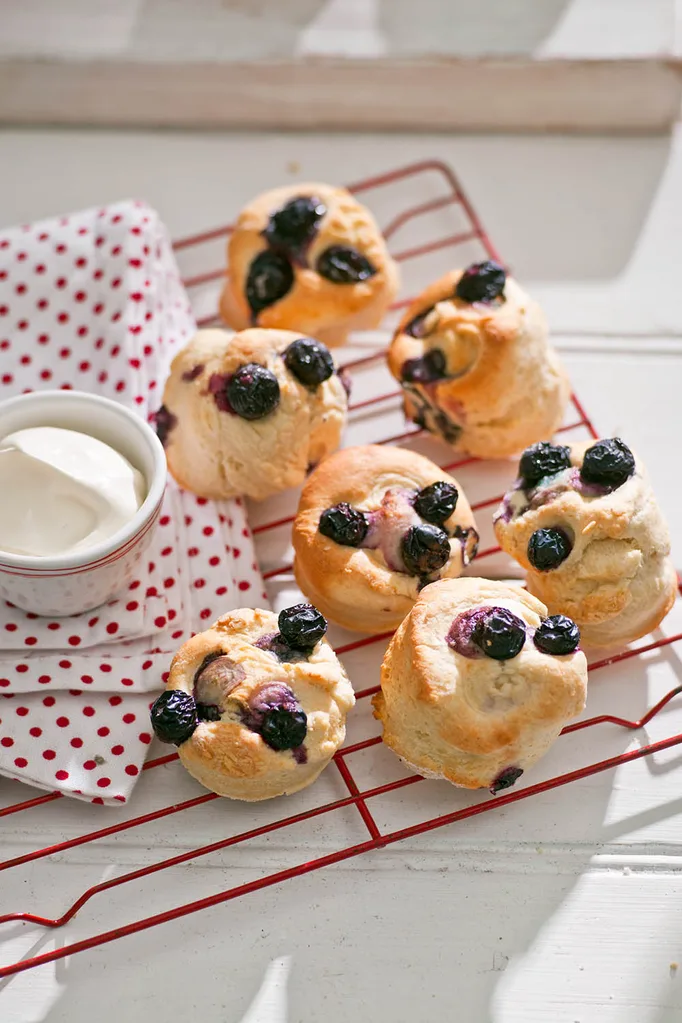 Blueberry scones