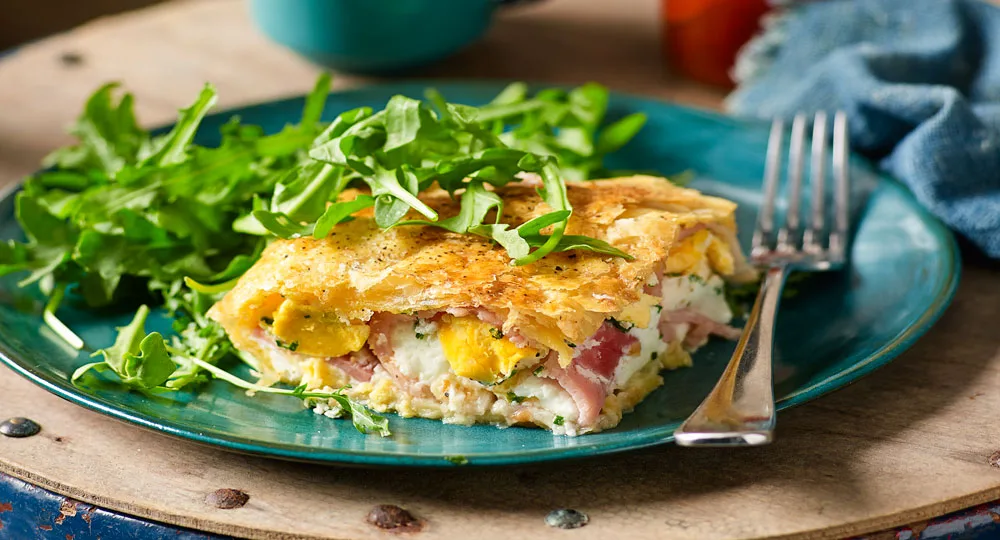Bacon and egg pie - Better Homes & Gardens Australia