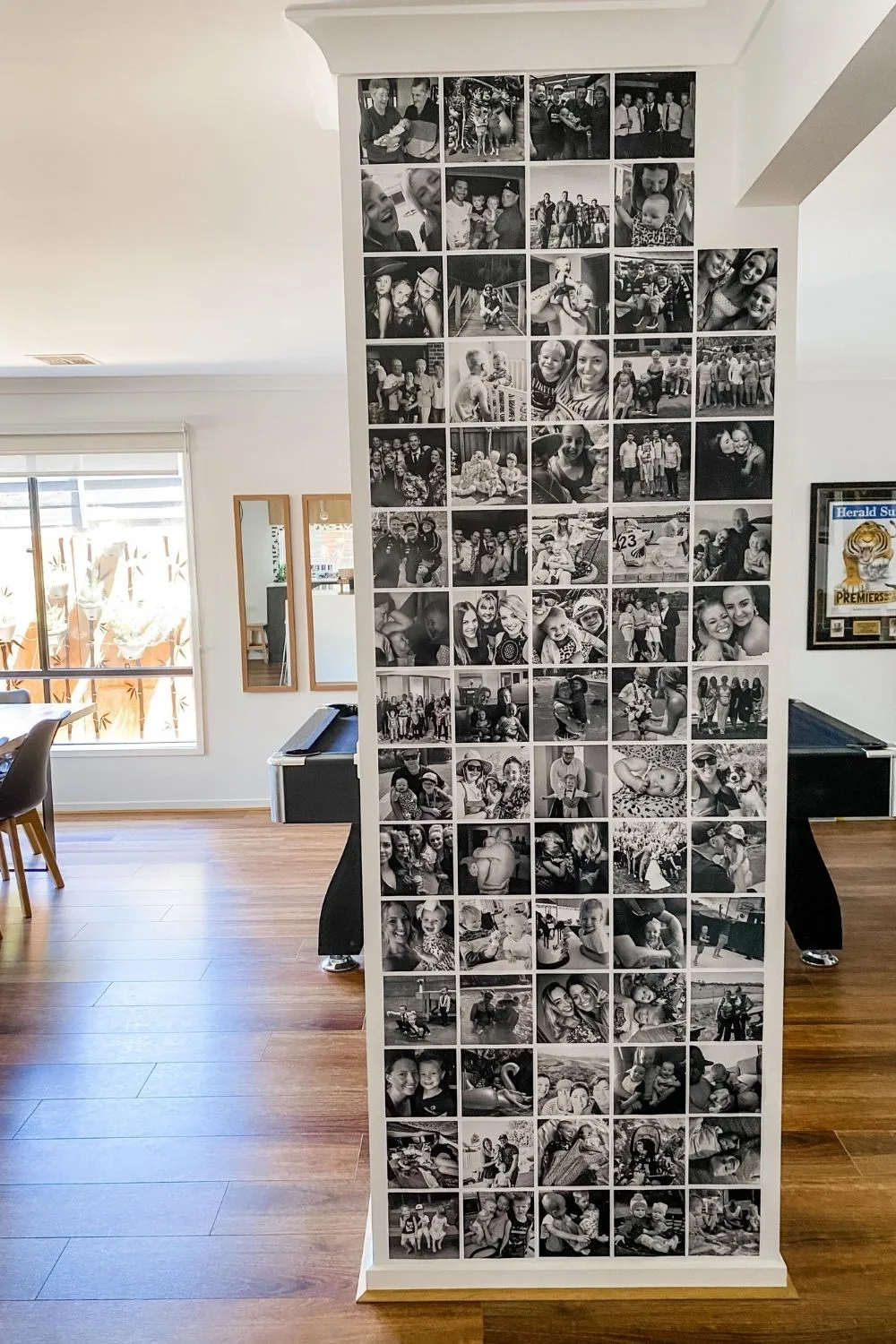Step 2 involves printing your photos on photo paper. You can do this at home or through a printing service, such as the services at Harvey Norman and Officeworks.