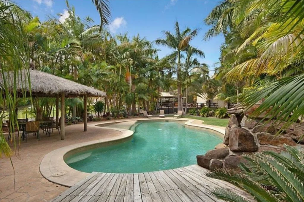 Swimming pool at a Byron Bay resort