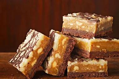 Cashew blondies