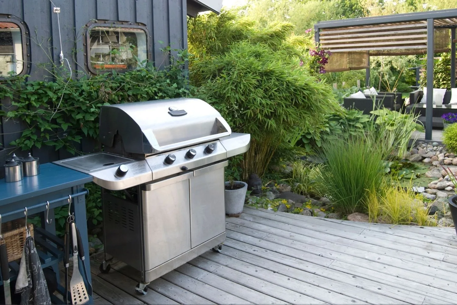 stainless steel bbq