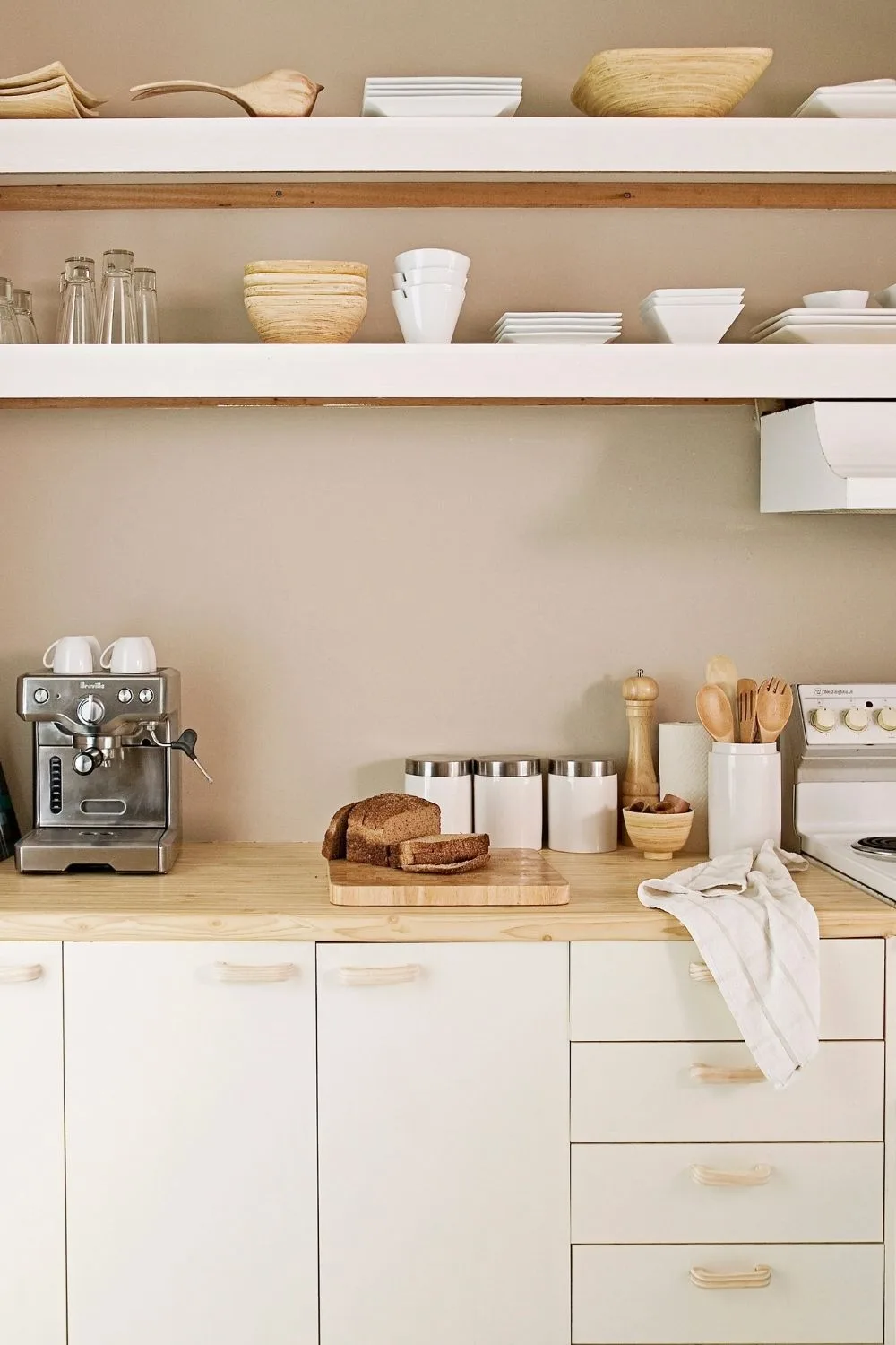 Beige kitchen