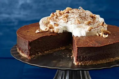 Chocolate hazelnut mousse cake