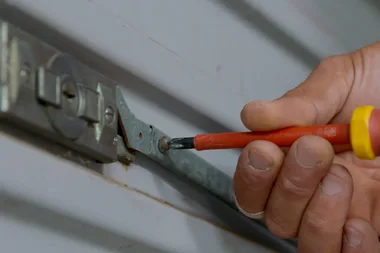How to put your garage door back on track