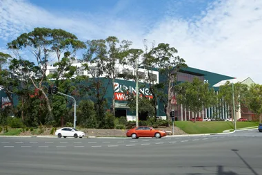 Digital render of new Bunnings warehouse store in Frenchs Forest