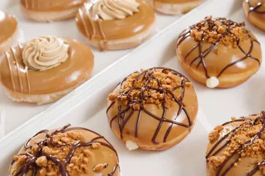 Krispy Kreme and Lotus Biscoff doughnuts have arrived