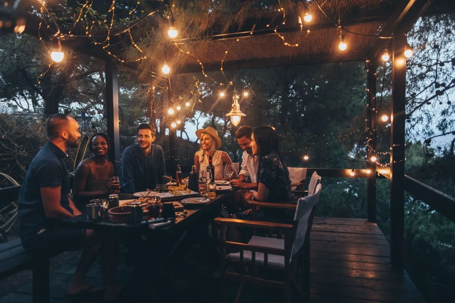 night garden party