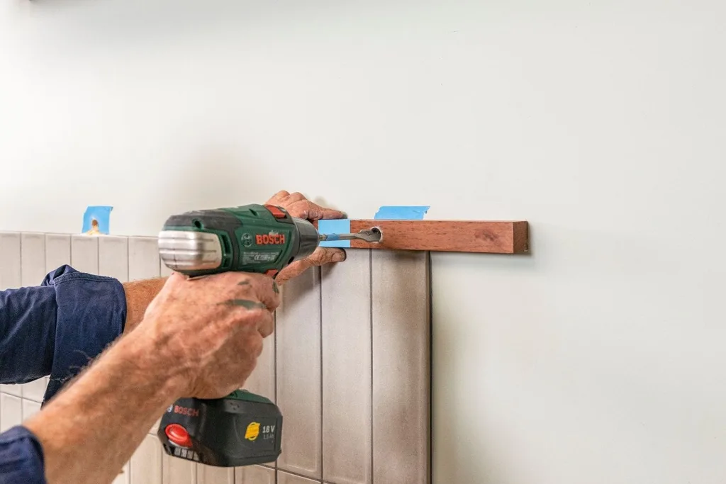 drilling to wall