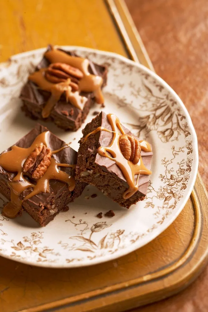 Turtle brownies