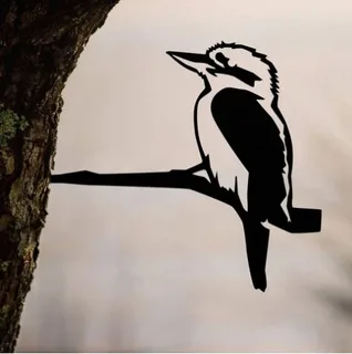 Kookaburra garden art