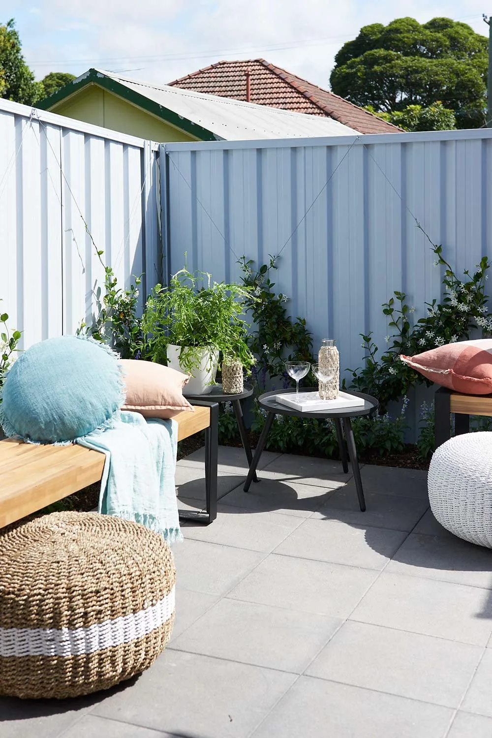 Outdoor entertaining area
