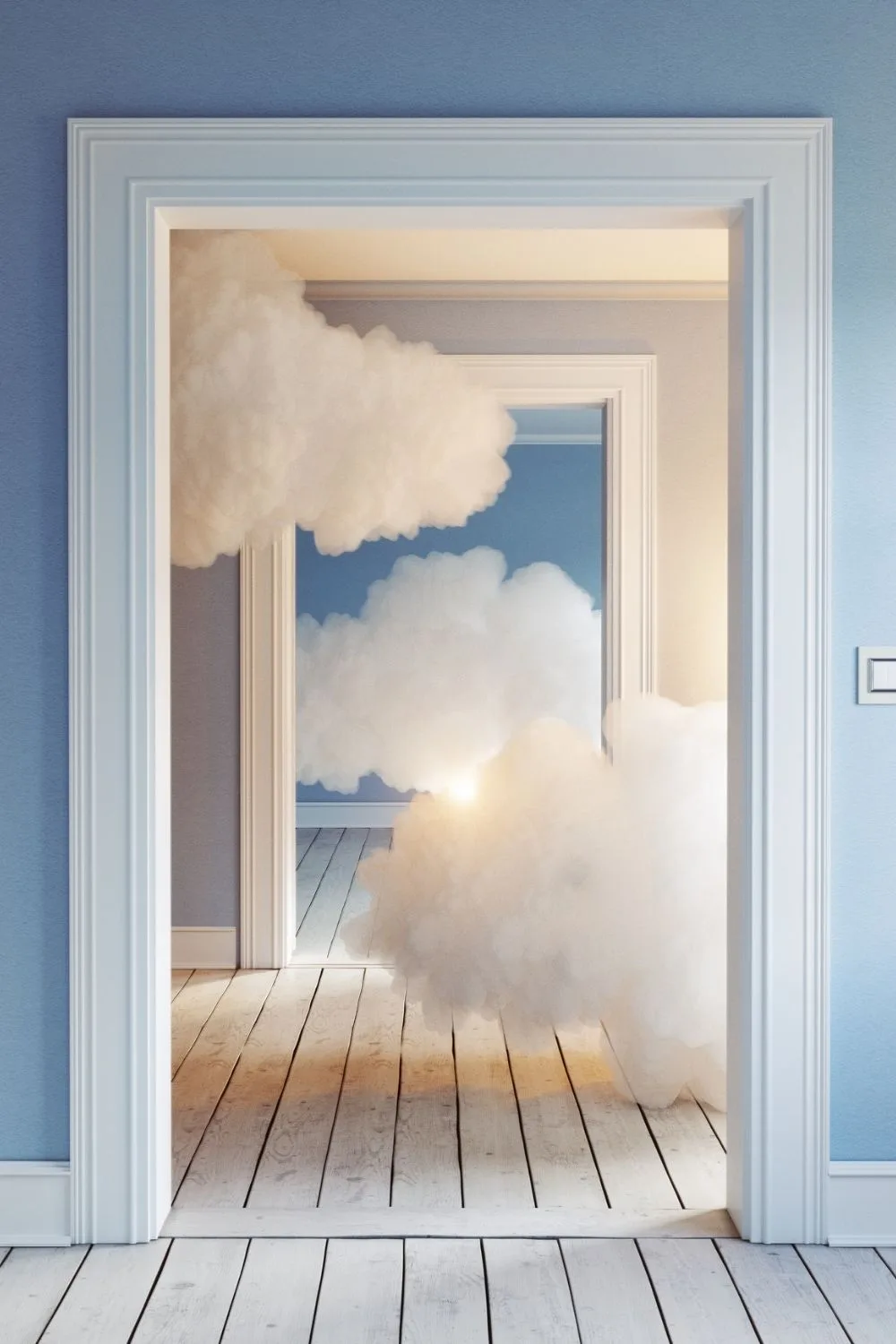 doorways and clouds