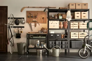 Organised car garage