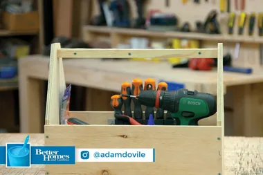 How to make a tool caddy