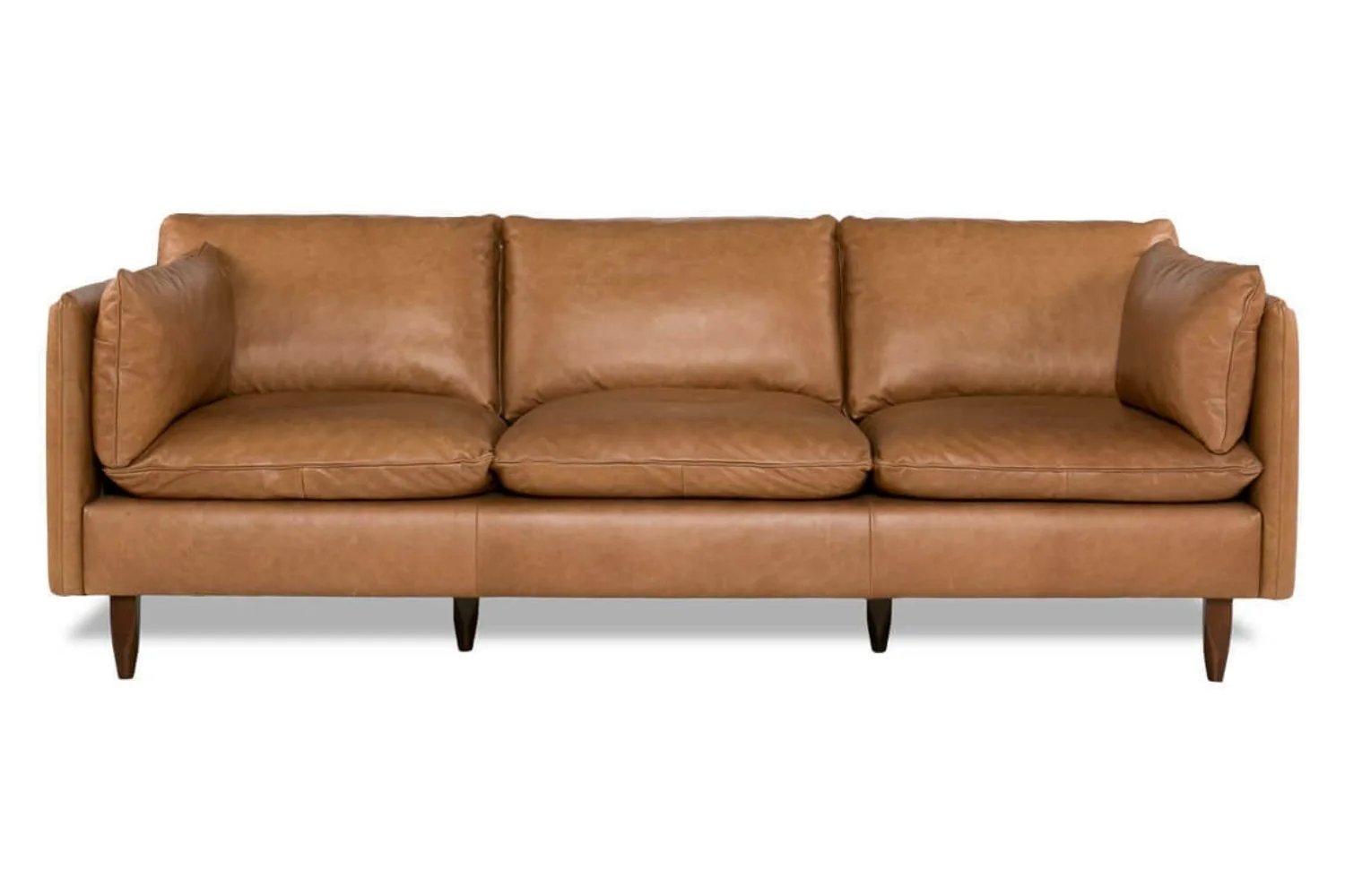 Eton leather sofa.