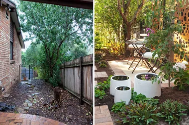Before and after: A compact courtyard revamp