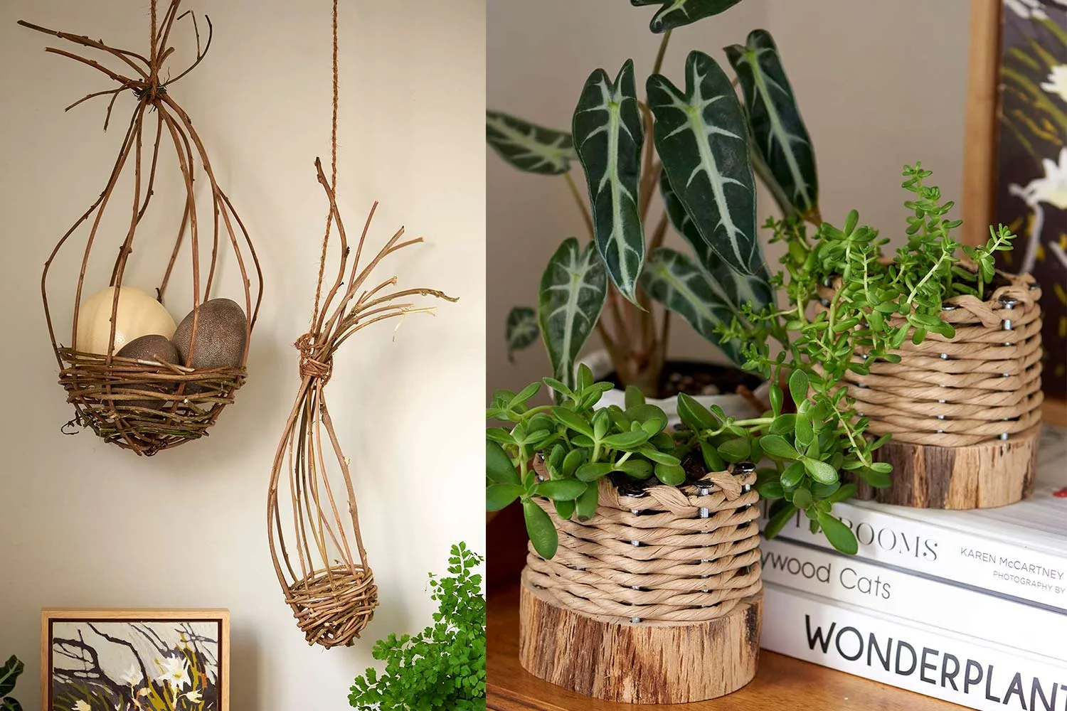 How to weave your own baskets