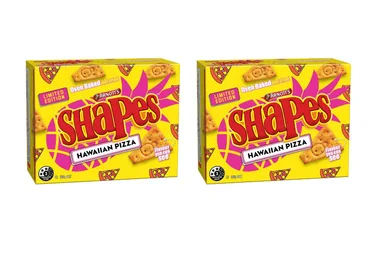 Shapes is releasing a new Hawaiian Pizza flavour