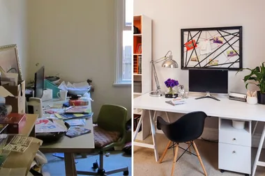 Before & after: From junk room to multifunctional space