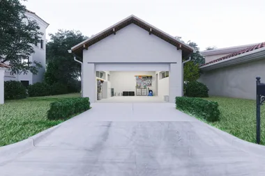 How to fix a garage door
