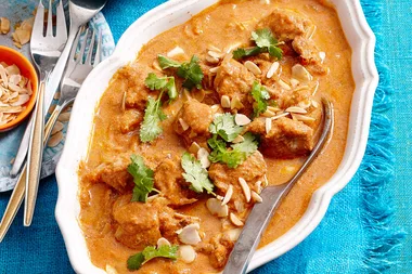 Butter chicken and almond cauliflower rice