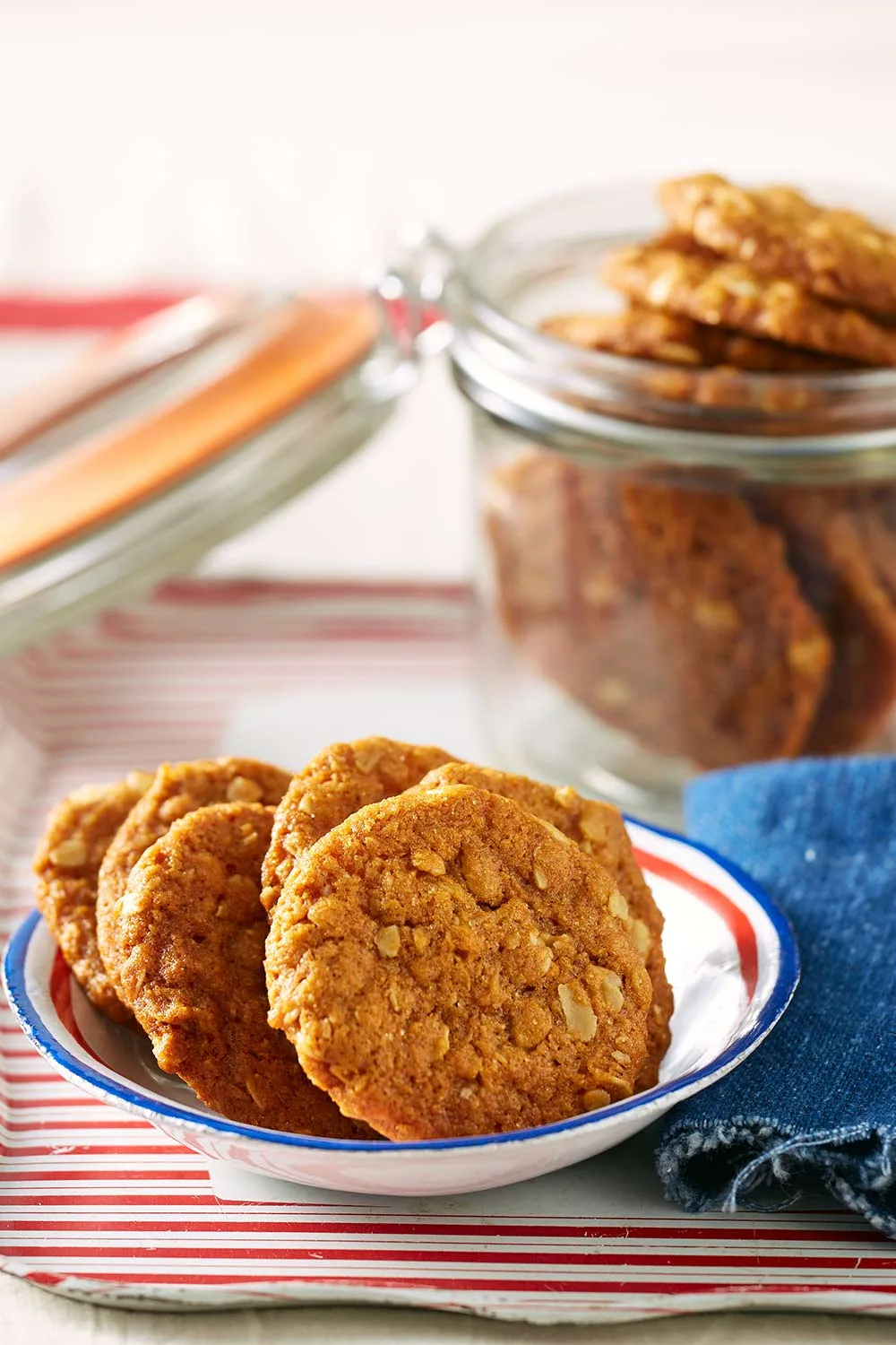 coconut anzac biscuits